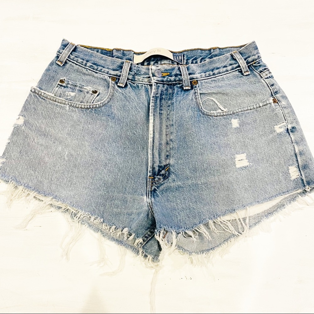 Vintage Cut Off Jean Shorts Gap- Size 10 / 32